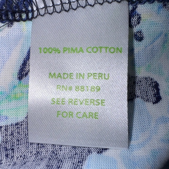 Lilly Pulitzer Merril Maxi Dress small in High Tide Navy Scuba Doo. NWT - Picture 7 of 15